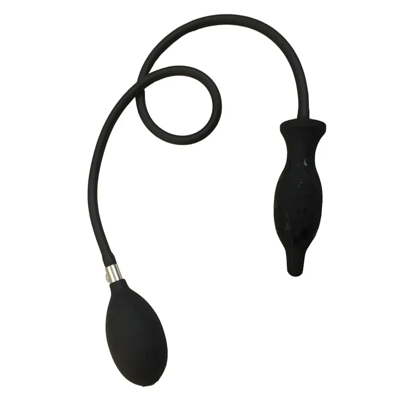 Jouets de bouchons anal gonflables Extensible Dilator gonfle les gros bouchons de crottages de pompe à air rempli de sext jouet AB2087