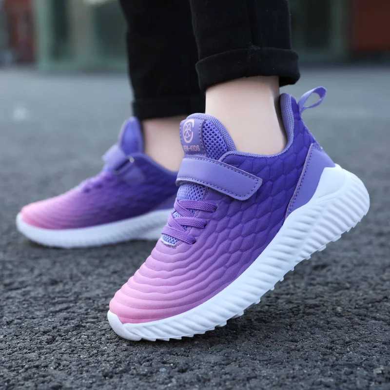 Brand Fashion Kids Girls Shoes Breathable Casual Sports Shoes For Boys Running Shoes Lightweight Children Tennis Sneakers 2024 W250225