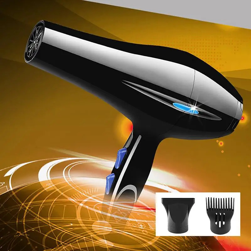 High-Power 2200W Ion Hair Dryer Cold Air Mode Cold Air Mode Powerful Hair Dryer With Diffuser For Women 250226