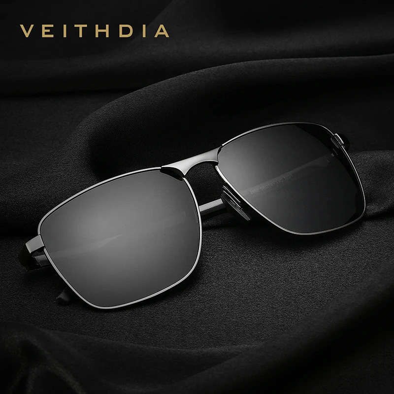 VEITHDIA Mens Vintage Sports Sunglasses Polarized UV400 Lens Eyewear Accessories Male Outdoor Sun Glasses For Women V22 250221