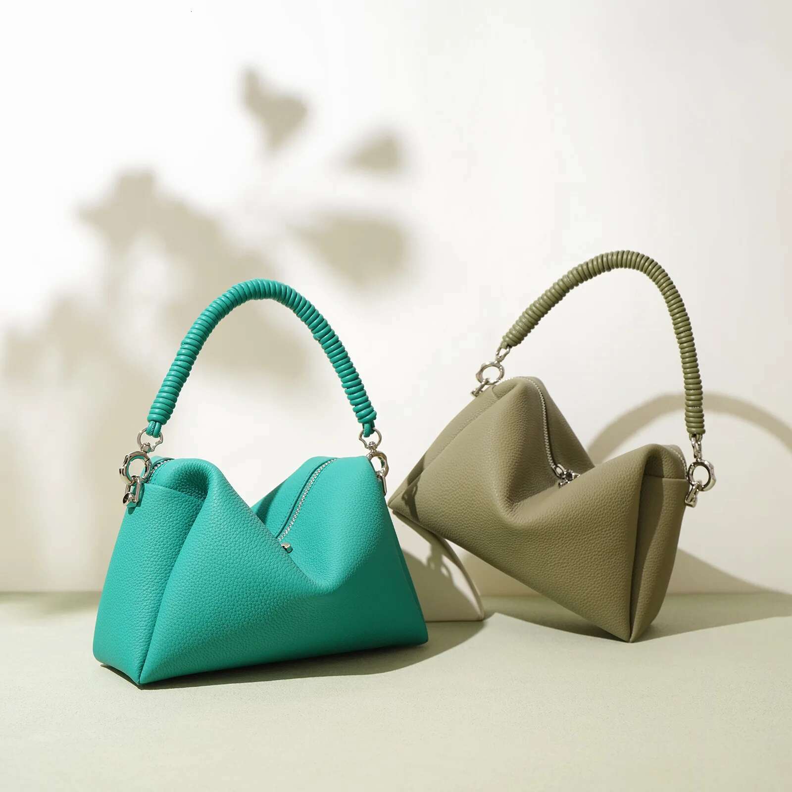 New Genuine Leather Women's Handbag Casual Fashion High Quality Cowhide Ladies Shoulder Crossbody Bag