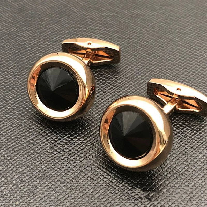 FLEXFIL shirt cufflinks for men cuff buttons cuff links High Quality crystal wedding abotoaduras Jewelry 250220