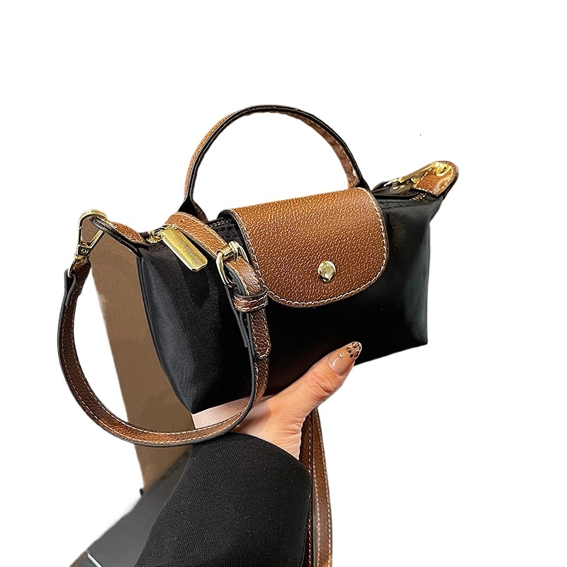 Women's Mini Shoulder Fashion Colorblock Zipper Handbag Casual Versatile Crossbody Bag For Daily Use