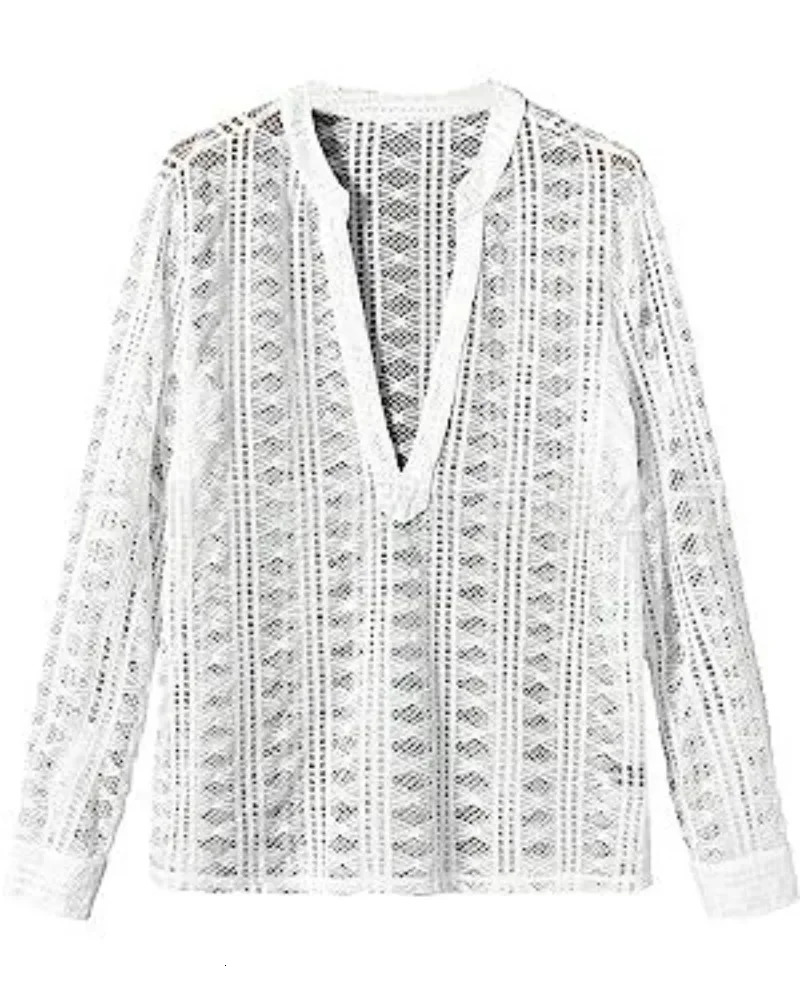 Mens fishing net shirt with transparent long sleeves and a hollow neckline. Perspective mens shirt with hollow neckline 250222