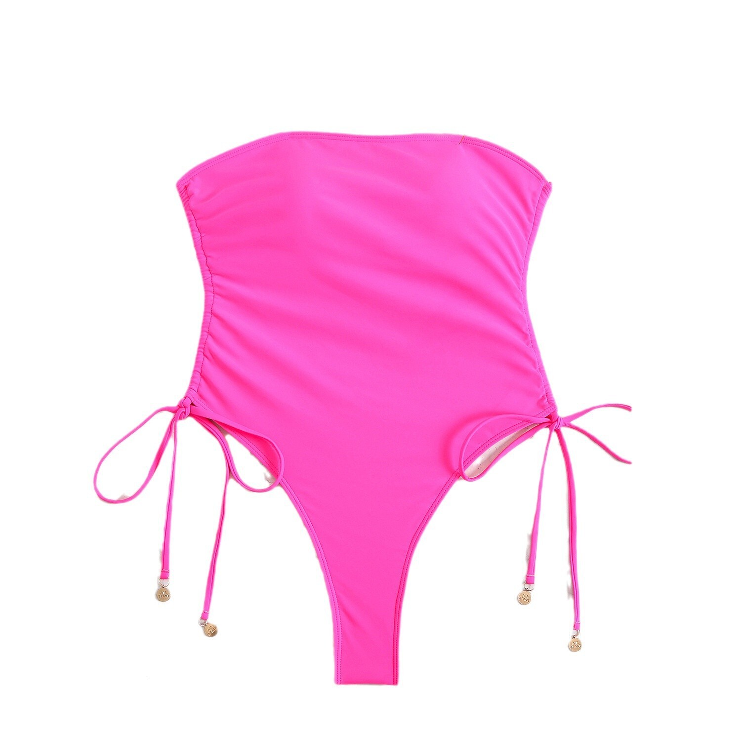 fashion swimwear Unified for women 2025 new style strapless, sexy and high-end hot spring swimsuit, high elasticity swimsuit