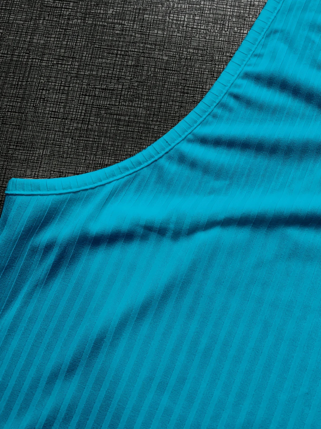 Summer thin gym clothes quick-drying vest mens I-shaped vertical stripes muscular sports cover iron trim high elasticity250222