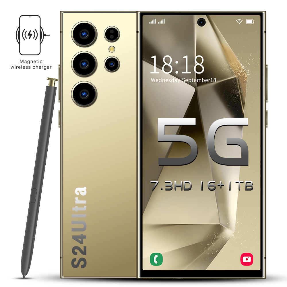 S24 Ultra Smart Phone: 16 GB RAM + 1 TB Storage, Dual SIM Capability, 5G Connectivity