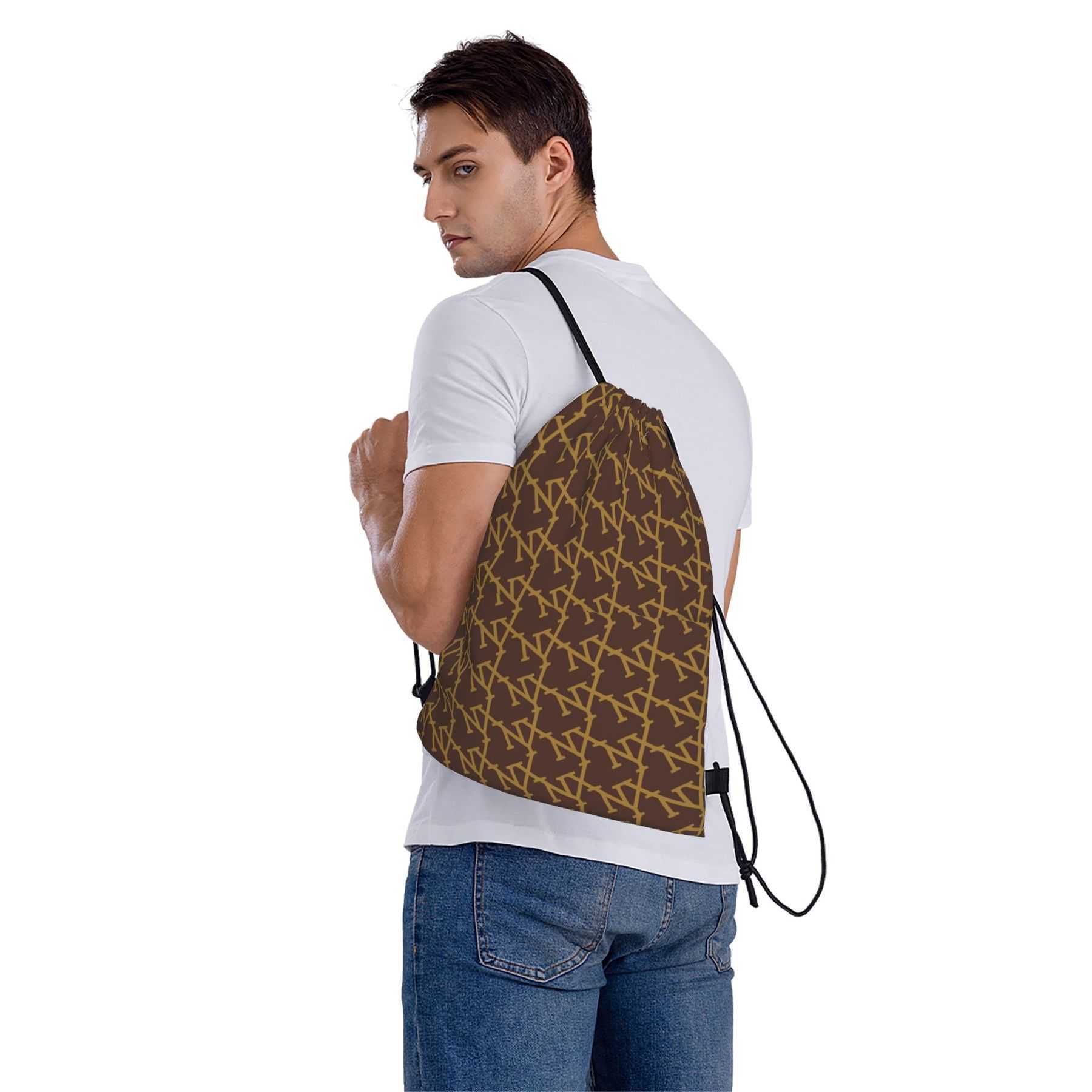 NXY Drawstring Girls Fashion Backpacks Large Capacity Travel Bag Foe Men Student School Bag Female Casual Sports Backpack Sports Day Backpack Hip