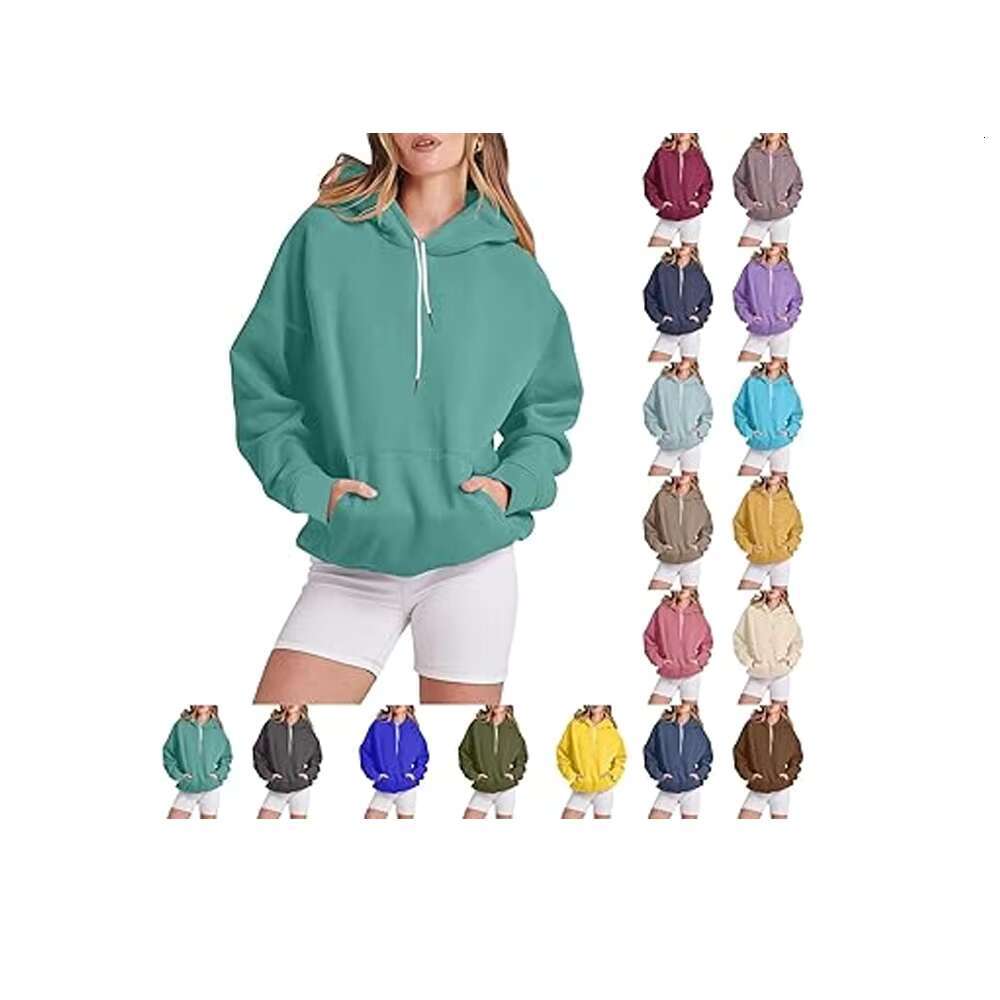 Women's Oversized Hoodie With Quick-Dry Fabric Adjustable Hood Relaxed Fit For Casual Streetwear Loungewear Travel-For Winter
