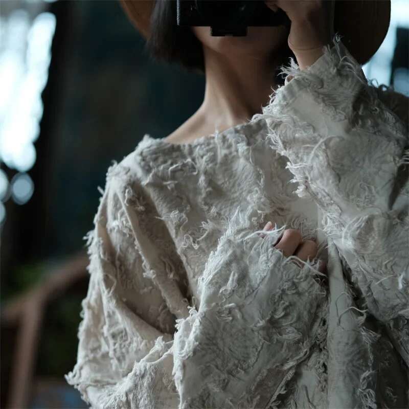 Plus Size Casual Cotton En Women Blouse Womens Batwing Shirt 2023 Spring Autumn Blusas Lady Vintage Loose Tops And Blouses