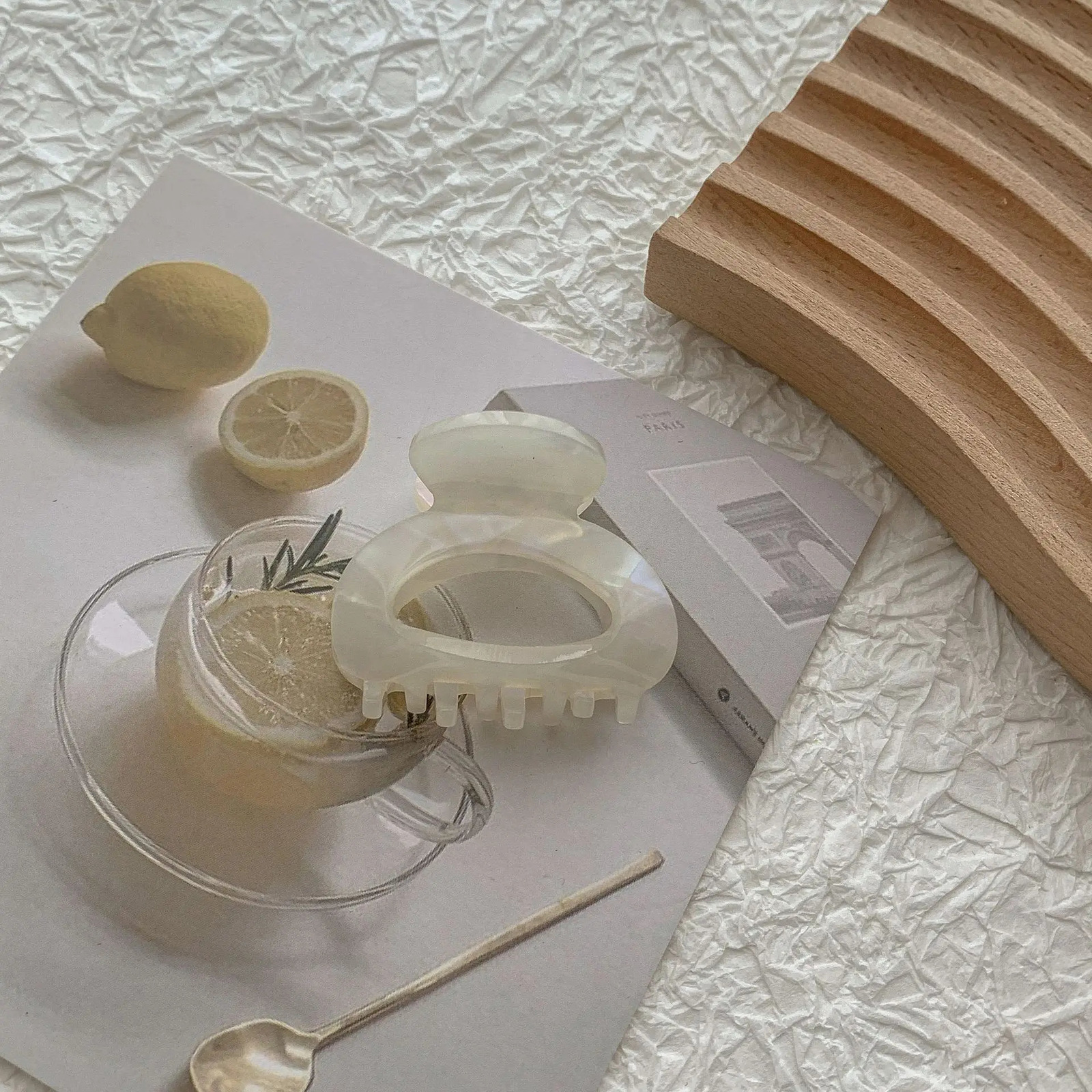 2023 Women Hair Claw Small 35cm Acetate Clips Elegant Colorful Hollow Out Clip Girls Accessories Hairclip 250218