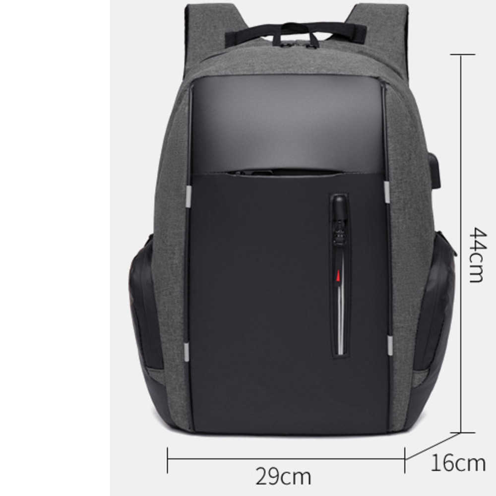 Business Backpack For Men High-quality Anti-theft Backpack Large Capacity Multifunctional Usb Charging Computer Backpack Waterproof Day Travel Bag 241