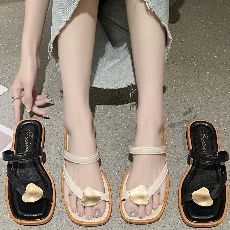 2025 Beach Classic Women's Flat Sandals Designer Outdoor Casual Slippers Girls' Casual Non Transport Shoes