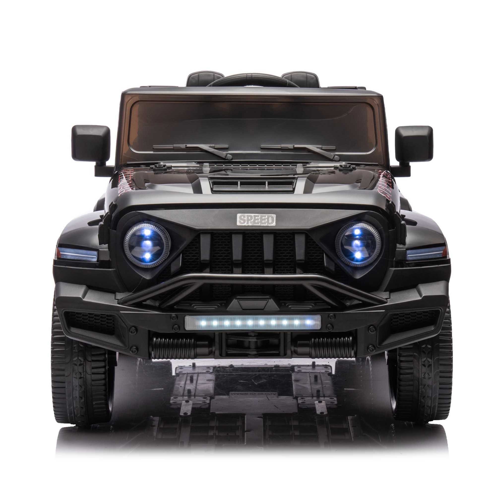 Electric/RC Car 24V childrens 2-seater dump truck with remote control 66.14 pounds maximum load electric multifunctional vehicle z250226