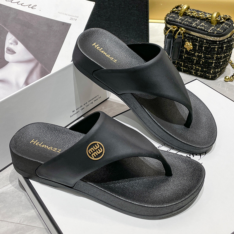 free shipping 2025 Slippers designer sandals for womens Platform flip flops ladies sliders shoes casual Slipper woman outdoor shoes