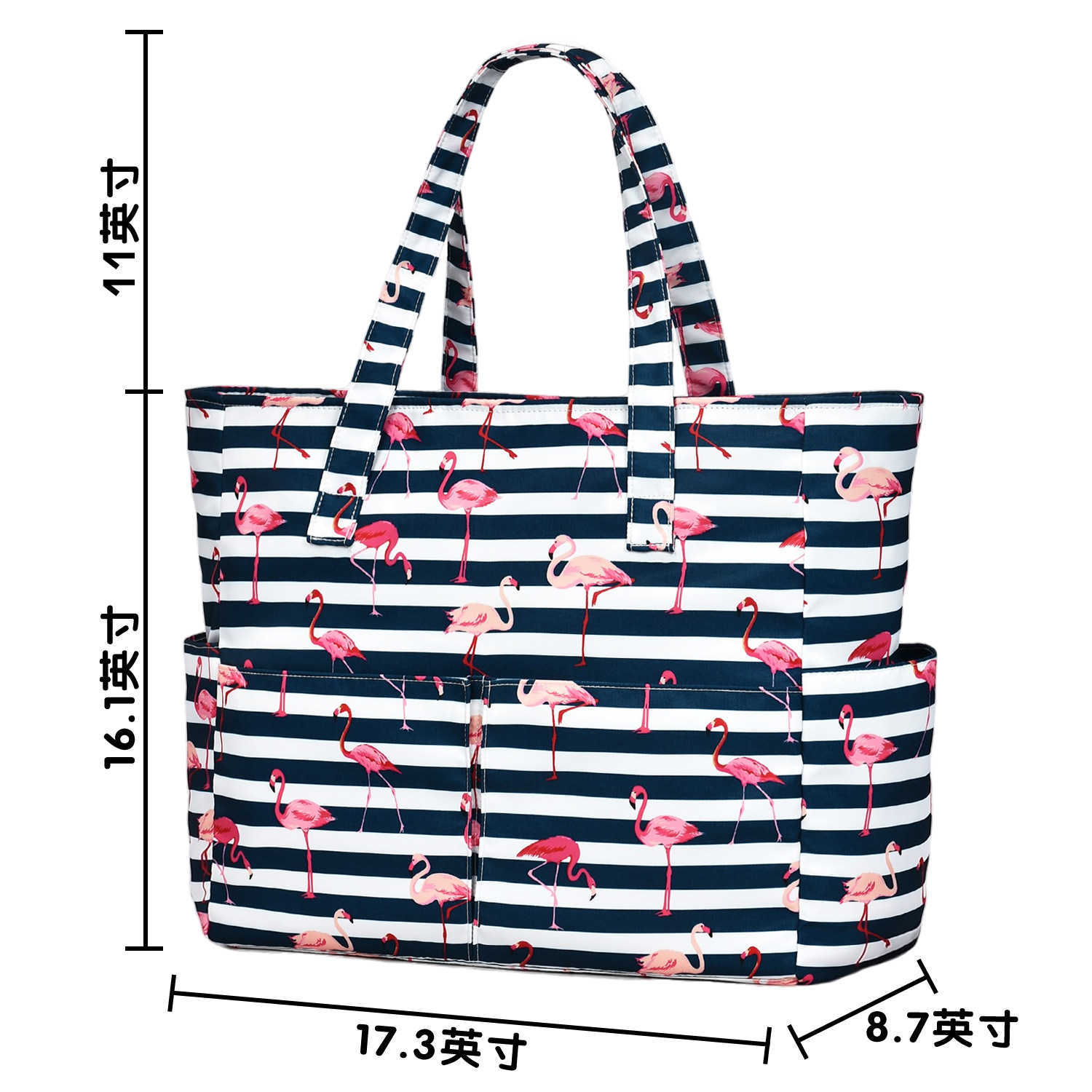 Unlock the new favorite of outdoor travel, printed polyester beach bag with large capacity and super waterproof 250215