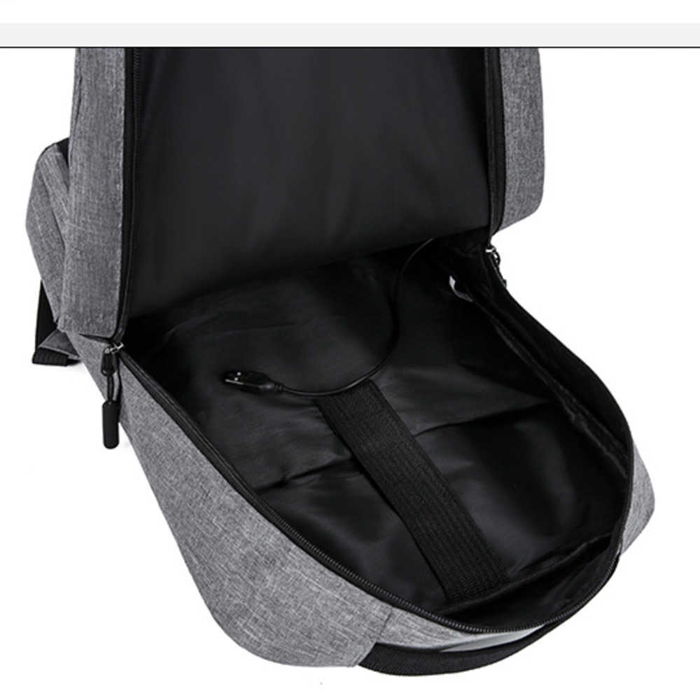 Student Backpack 3Piece Set Backpack For Men Large Capacity Business Multifunctional Usb Charging Backpack Computer Bag For Men Day Backpack Travel Ba