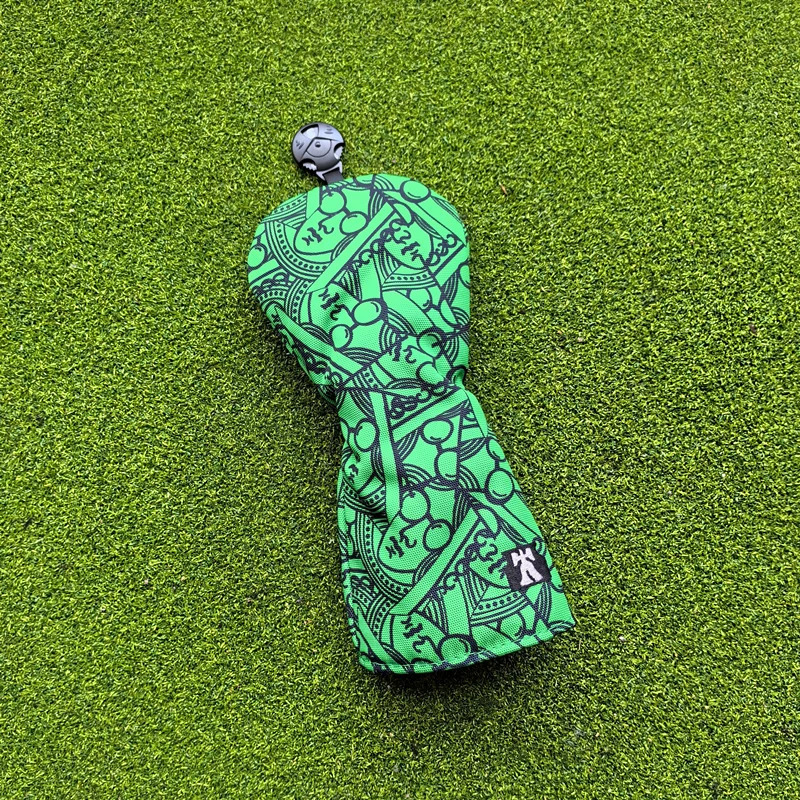 Kings and queens Golf Club #1 #3 #5 Wood Head covers Driver Fairway Woods Cover Putter Headcover Nylon cloth 250226