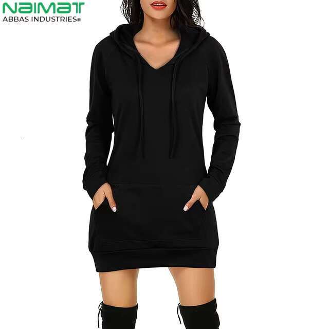 Mid-Length Hooded Hoodie For Women Stylish Sweatshirt In The Category Of Hoodies & Sweatshirts