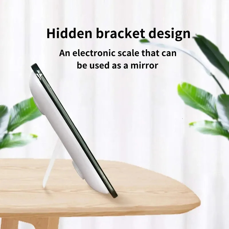 Travel Scale for Body Weight Venugopalan Small Portable Body Weight Scales Digital Bathroom Mirror Scale Mini Electronic Scale 250226