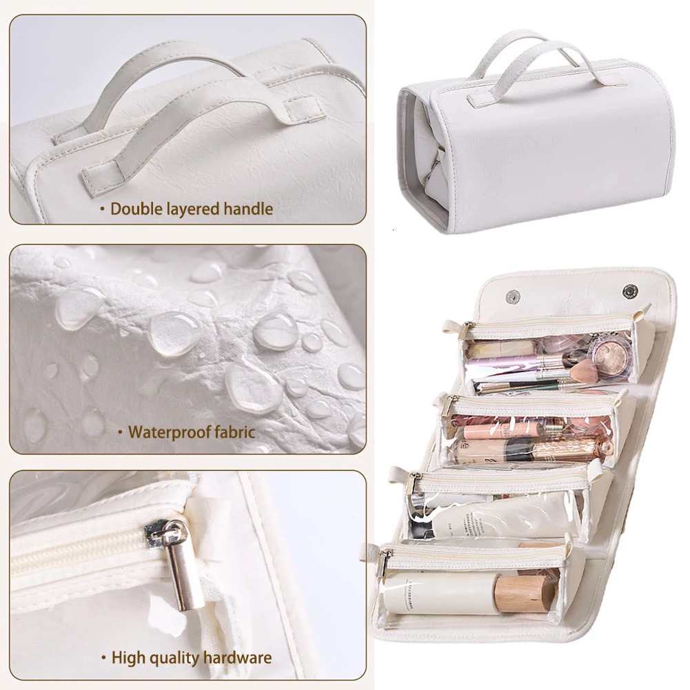 2025S New Free Shipping Designer Bag In 1 Portable Travel With 4 Removable Compartments For Outdoor/travel Organizer Makeup Bag