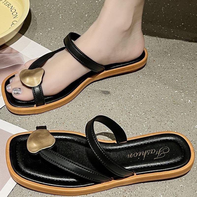 2025 Beach Classic Women's Flat Sandals Designer Outdoor Casual Slippers Girls' Casual Non Transport Shoes