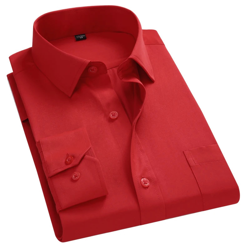 8XL 7XL 6XL Plus Size Men Long Sleeved Shirt Mens Business Casual Slim Fit Shirts Men Striped Dress Work Social Dress Shirt 250226