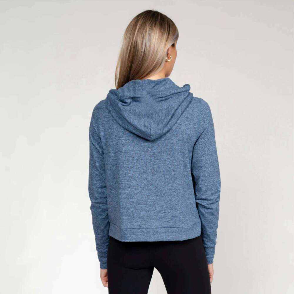 Womens Workout Performance Hoodie - Comfortable, Stretchy, Perfect For Fiess And Outdoor Activities