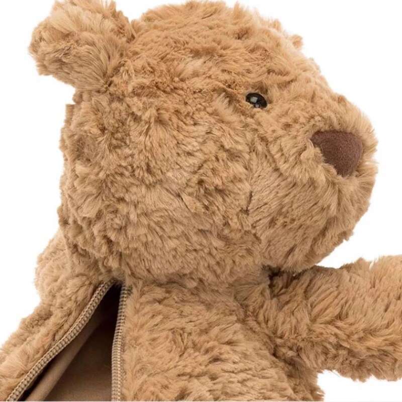 Plush Bear Backpack Women Brand Designer Tote New In Handbag Cute Cosy Crossbody Lovely Animal Toys Shoulder Bag