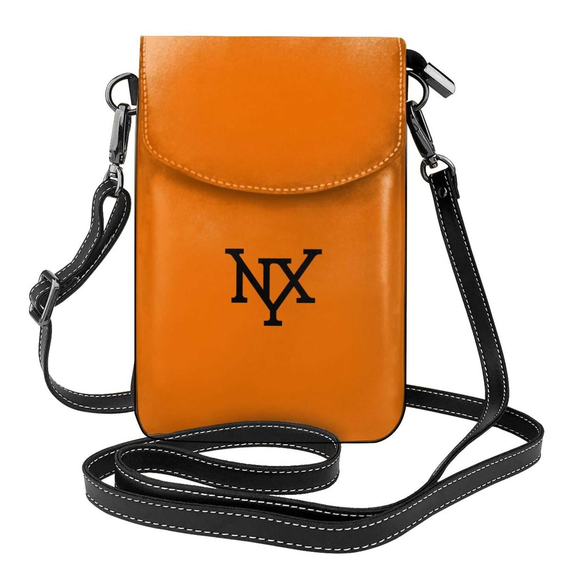 NXY Solid Color Crossbody Flip Phone Bag Men Smartphone Holster Pouch Cover Shockproof Bag Leather Small Cell Phone Purse Shoulder Bags Hip