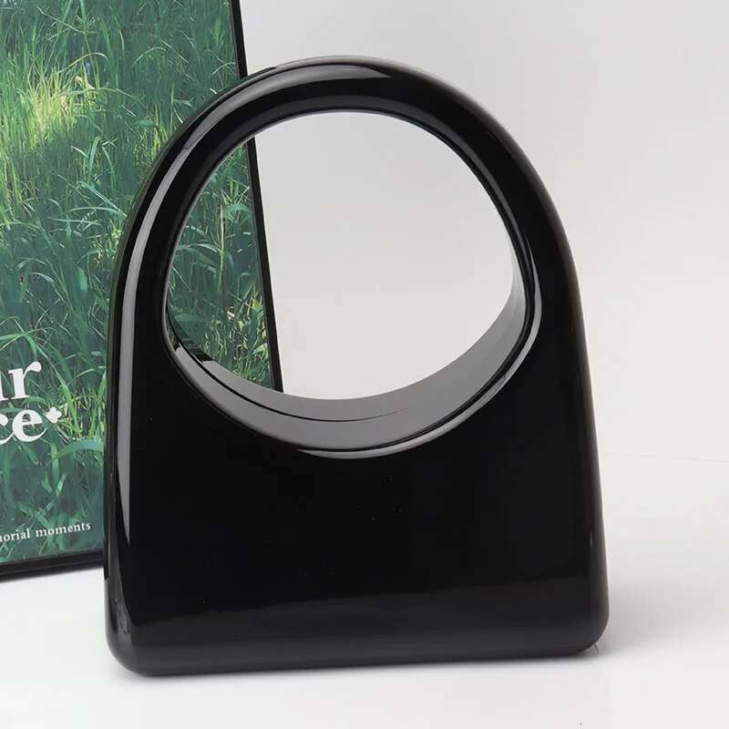 Golden Acrylic Glossy Box Evening Party Fashion Women's Small Square Crossbody Bag totes handbags women