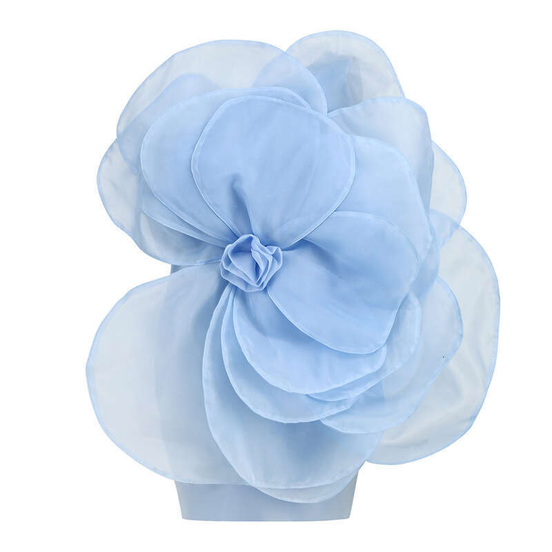 Women's Dress High End Slanted Shoulder Decorative Flower Women's White Wedding Party Dress, One-Step Skirt