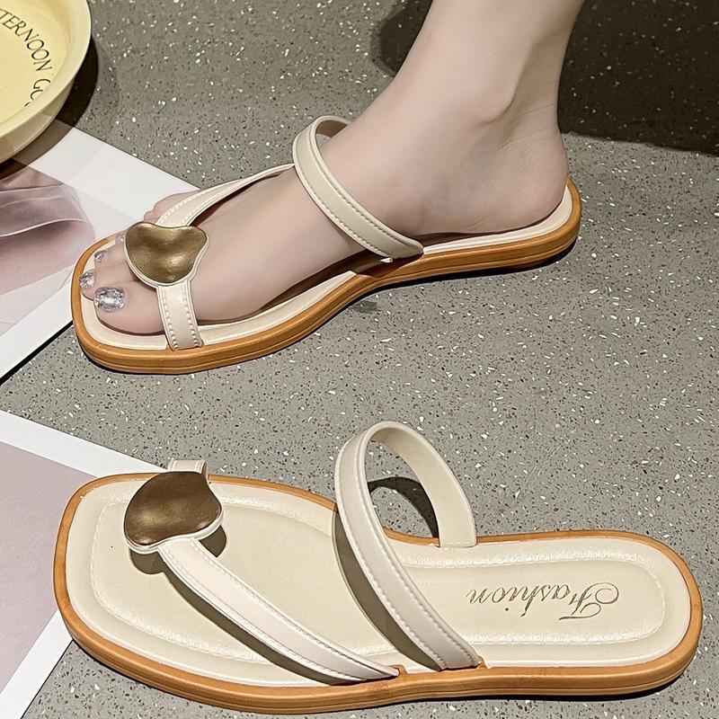 2025 Beach Classic Women's Flat Sandals Designer Outdoor Casual Slippers Girls' Casual Non Transport Shoes
