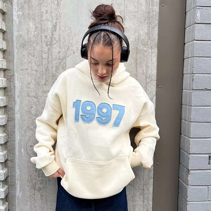 Women's Autumn Winter Hoodies & Sweatshirts New Digital Print Long Sleeve Hooded Loose Hoodie Trendy Girls Sweater