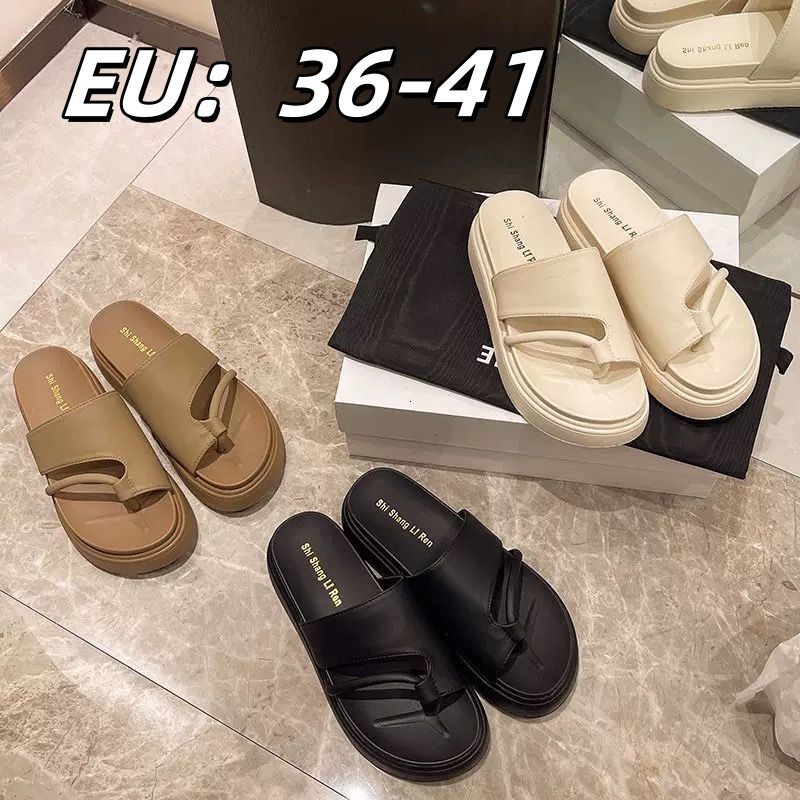 Ladies' Summer Shoes Plus Size 36-41 Slippers Fashionable Couple Slippers Flip Flops Comfortable Shoes Casual Shoes Sapatos Masculino