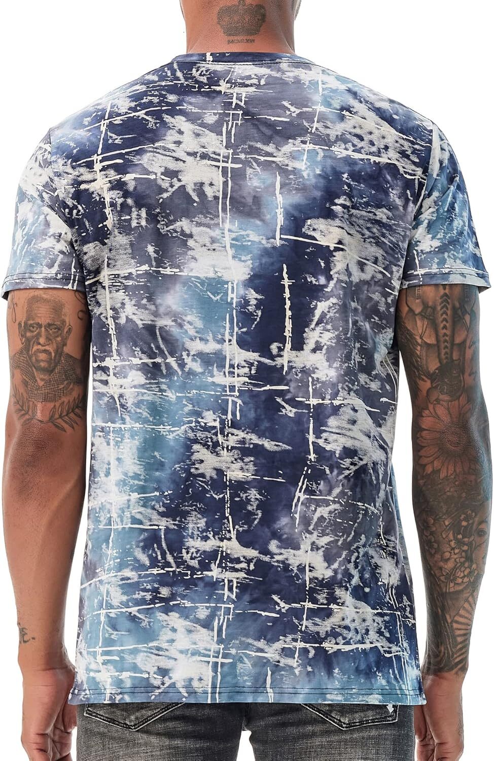 Mens T shirt Mens Hipster Hip Hop Short Sleeve Print T-Shirt Shirts Men tee Casual tops summer clothes Fashion
