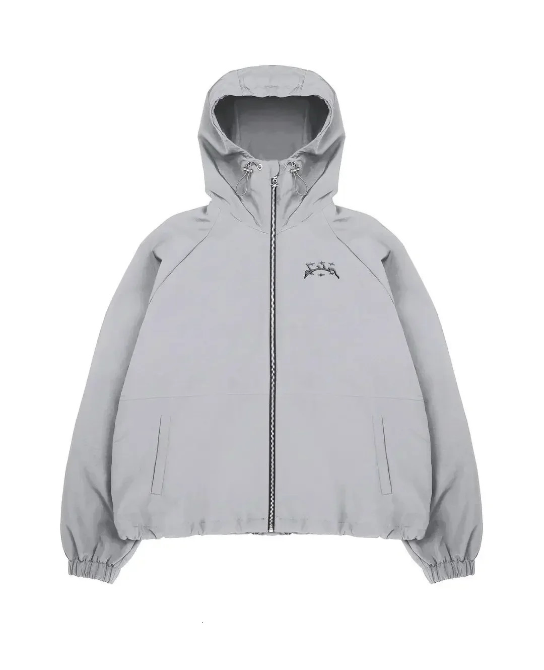 Streetwear Y2k Track Jacket Retro Classic Print Windbreaker Zip Sweatshirt Hoodie Men Women Fashion Harajuku Bomber Jacket Tops 250225