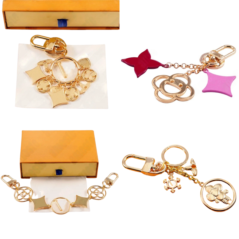 Fashion keychain designer luxury keychain top high-quality classic circle twinkling snowflake key buckle bag charms designer accessories pendant gift sh0171