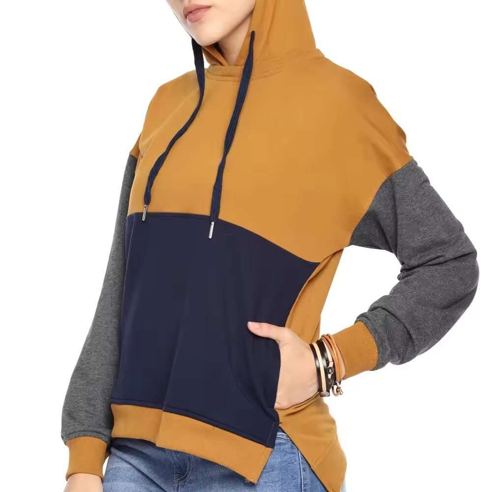 2024 Women's Winter Casual Hoodies Breathable Solid Color Long Fiess Streetwear With Hood For Sale
