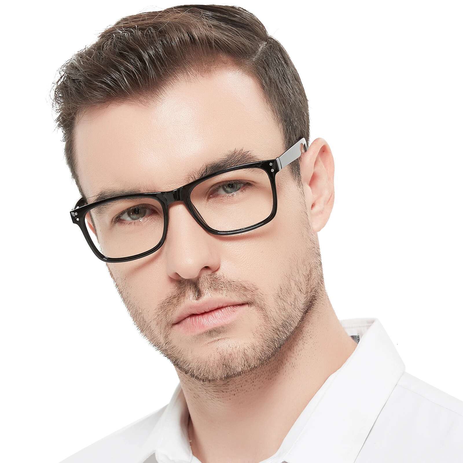 Reading For Men Hypera Optical Eyeglasses Frame Rectangle Presbya Glasses Classic Eyewear Magnifying Readers +1.0