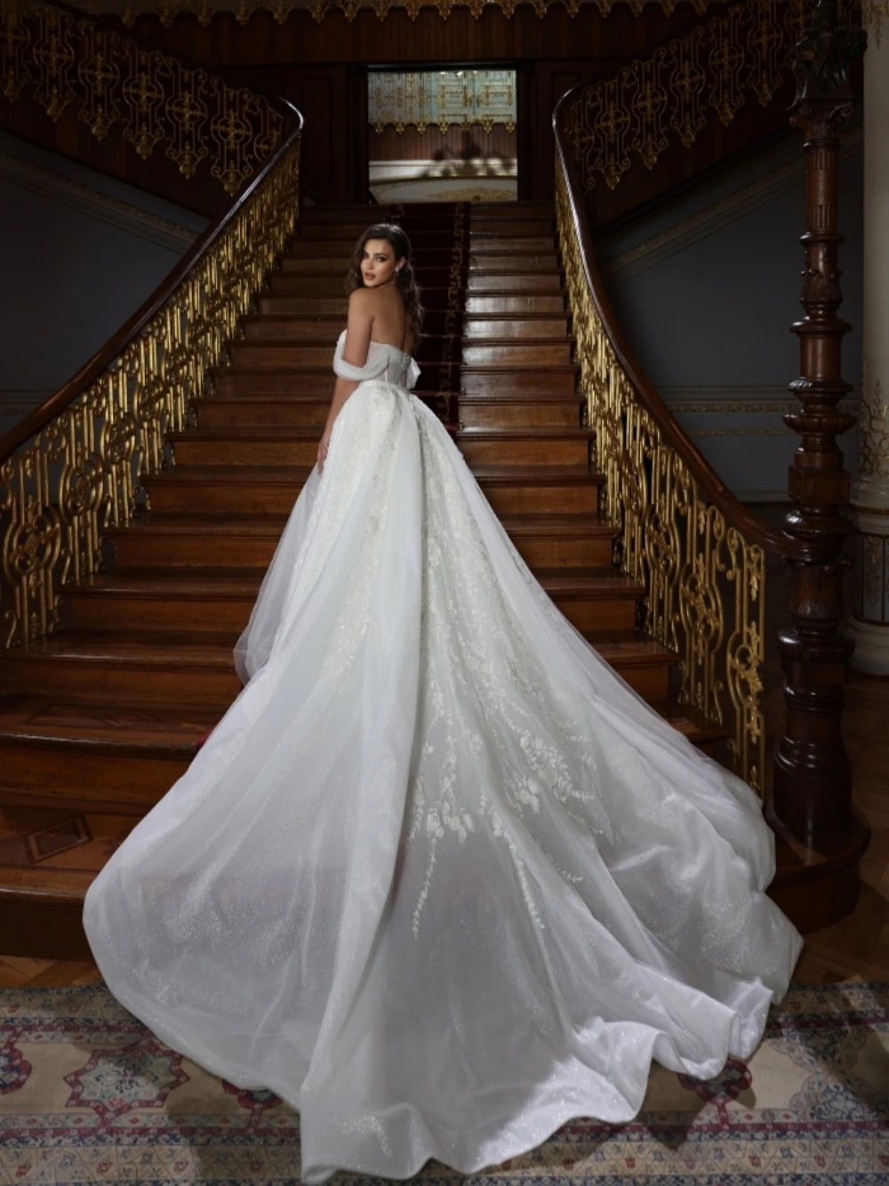 Classic Mermaid Wedding Dress Sweetheart Neck Off Shoulder Bridal Gowns Appliques Sequins Detachable Train Dresses Custom Made vestidos de novia