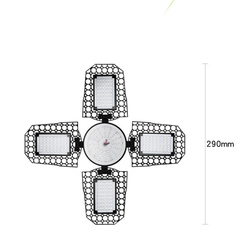 Multi-Spectrum Adjustable Height LED Grow Light - Blue, Red, Warm White LEDs (4000K)