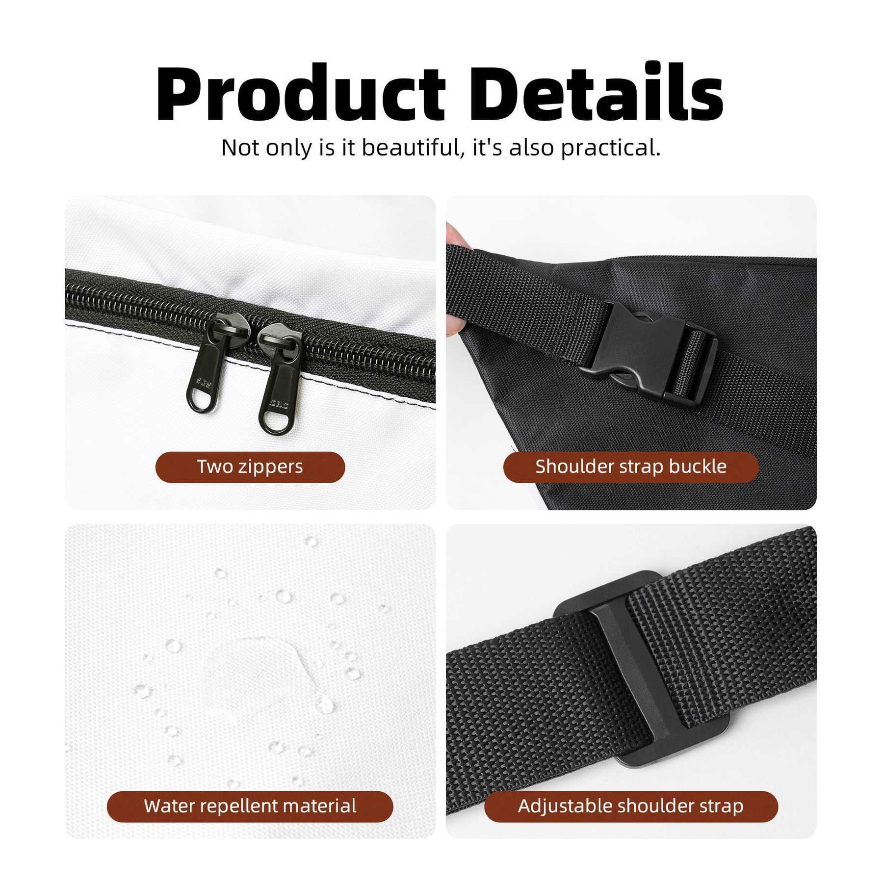 NXY Women Brown Waist Bag Sport Men Adjustable Strap Running Waist Pack Crossbody Fanny Pack Fashion Chest Bags Multifunction Belt Bag Hip