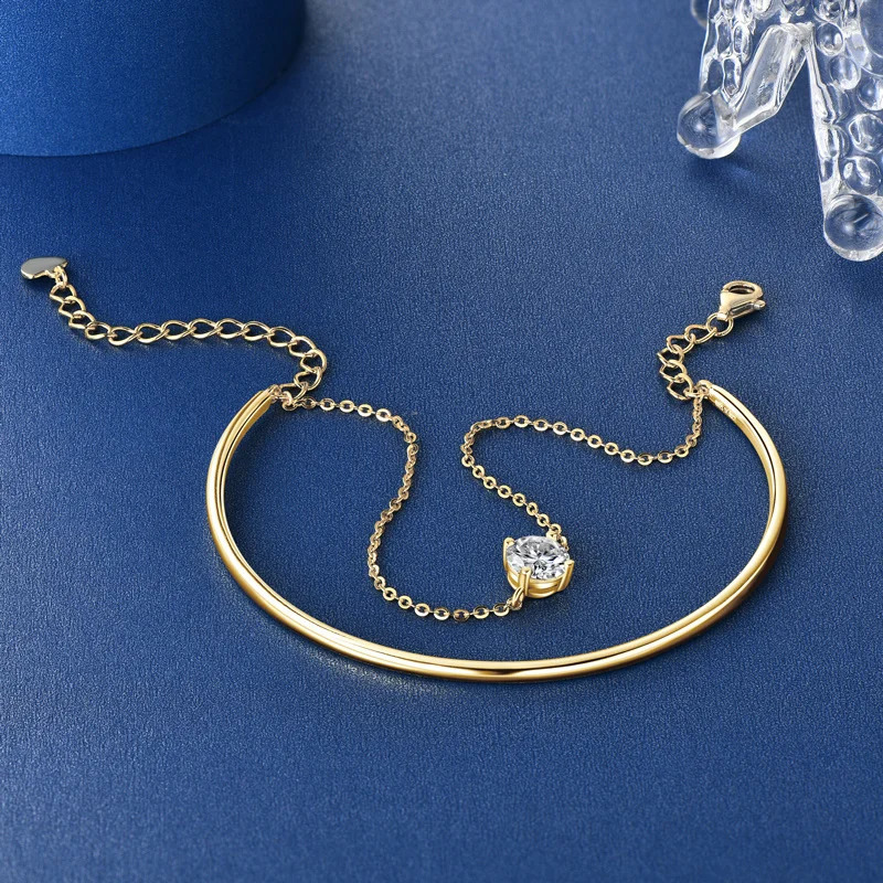 Lny 6.5mm Womens Bracelet 925 Pure Silver Double Chain Adjustable Cuff Bracelet Pulsera Bracelet Jewelry 250220