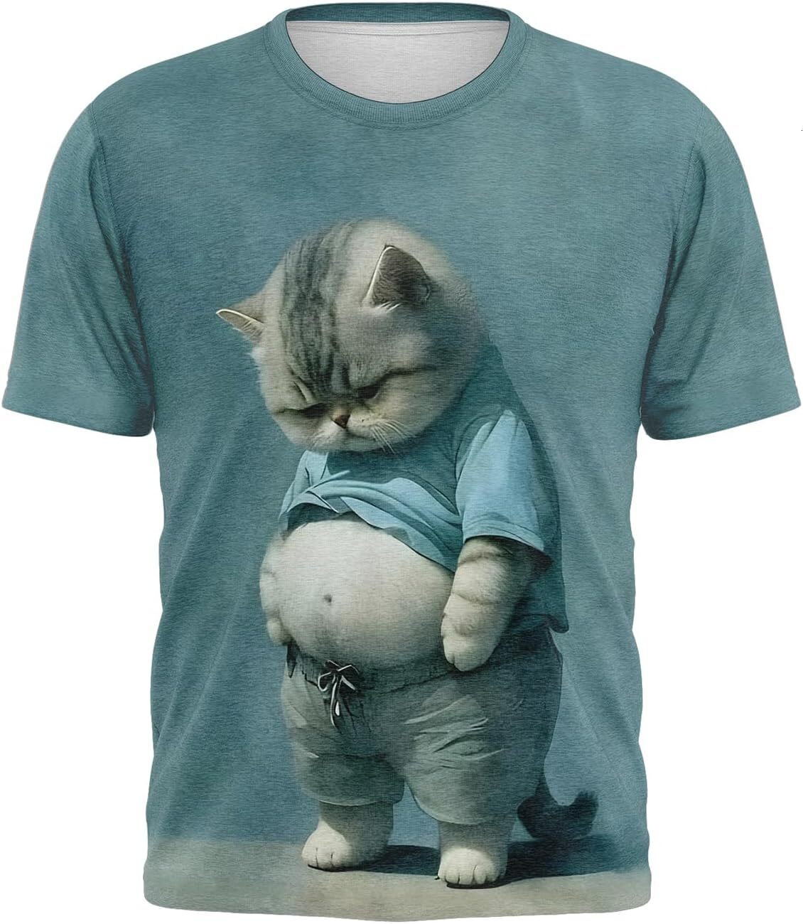 Mens T shirt Men's T-Shirts Crew T Shirt Regular Animals T Shirts for Men Short Sleeve Tee Polyester Personalized Summer Mens Tshirts tee Casual 
