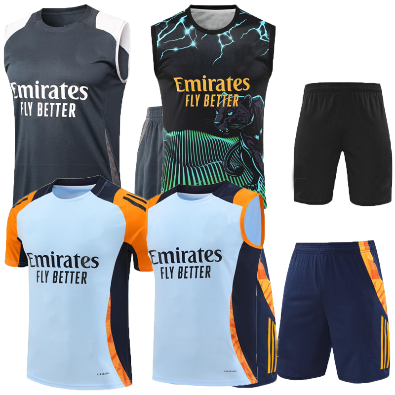 2025 men KROOS football training tracksuit soccer suit jerseys polos Short sleeve shorts kit 24 25 VINI JR mens vest polo jersey set jogging Tracksuits