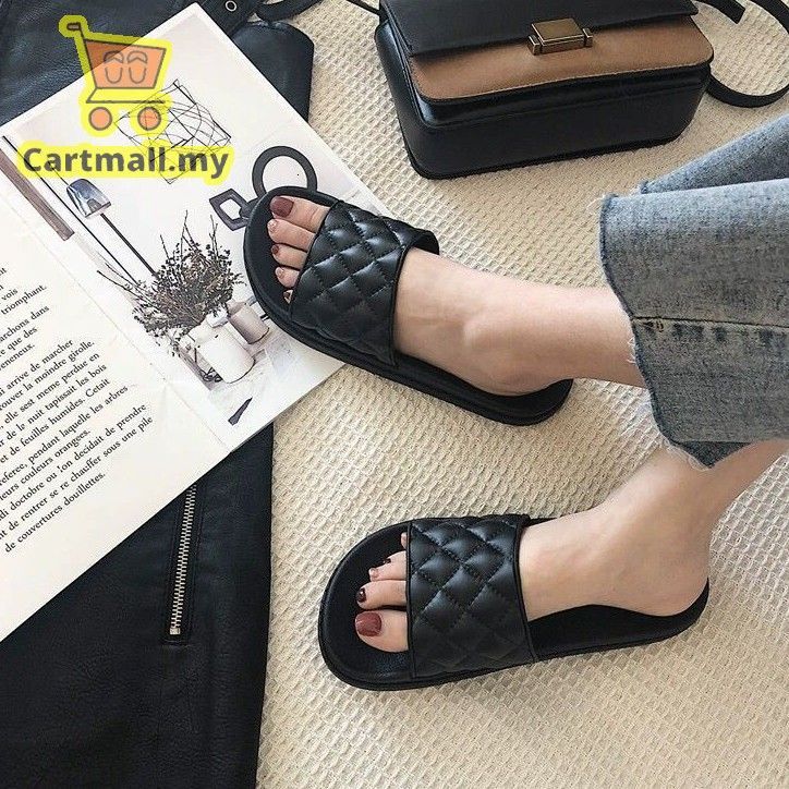 2025 New Women's Checkered Sandals Designer Beach Leisure Indoor And Outdoor Classic Women's Slippers