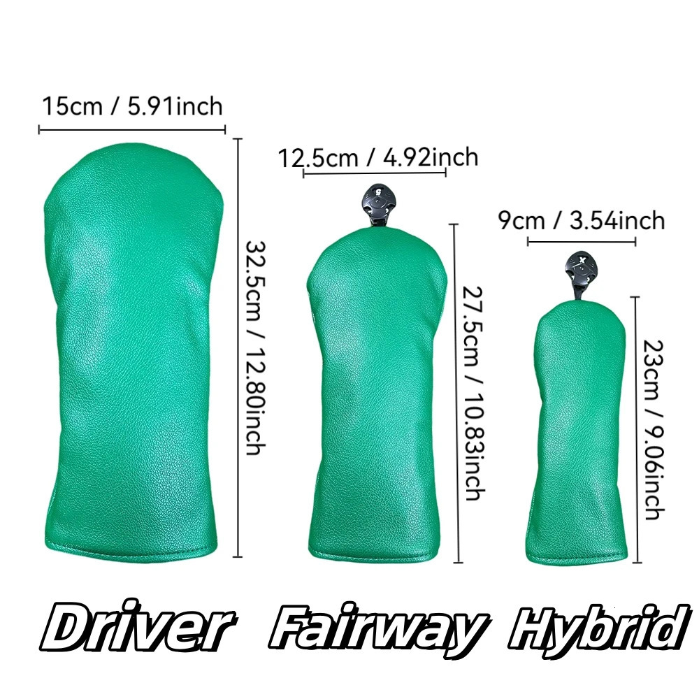 Limited Green golf club head cover Durable waterproof safe golf accessory protective providing the protectioncover 250226