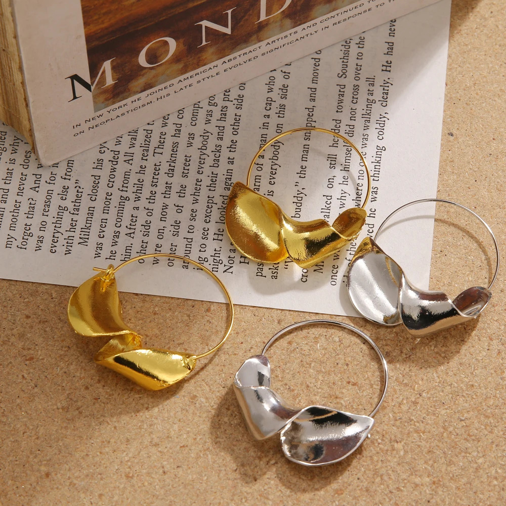 IPARAM Vintage Heavy Metal Alloy Drop Earrings Womens Gothic Punk Metal Geometry Statement Dangle Earings Fashion Jewelry 250225