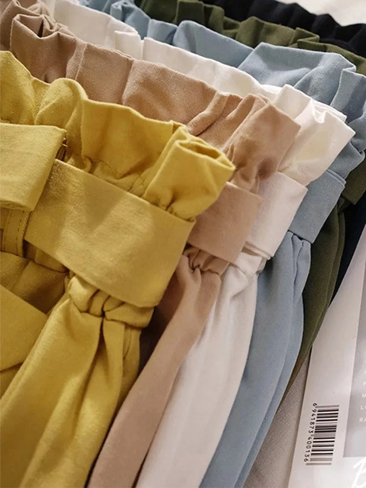 Summer Autumn Skirts Womens Midi Knee Length Korean Elegant Button High Waist Skirt Female Pleated School Skirt 250226